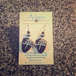 Chinese character “Peace” earrings
